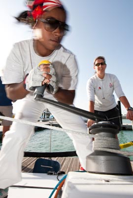 Sailing Arabia Teamwork