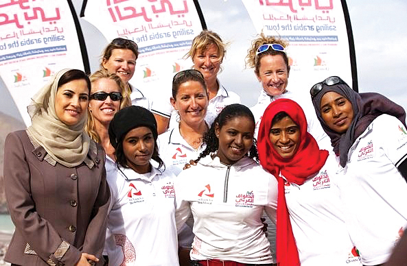 2012 Sail Arabia The Tour Finish