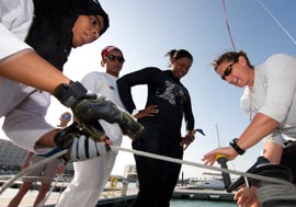 Sailing Arabia Teamwork