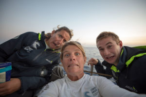 Leg Zero, Prologue, day 01 on-board Turn the Tide on Plastic. Photo by Sam Greenfield/Volvo Ocean Race. 09 October, 2017