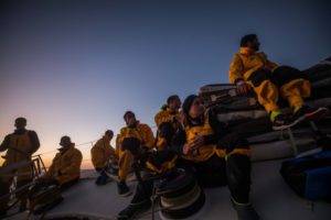 Leg 01, Alicante to Lisbon, day xx, on board Turn the Tide on Plastic. Photo by Jen Edney/Volvo Ocean Race. 28 October, 2017